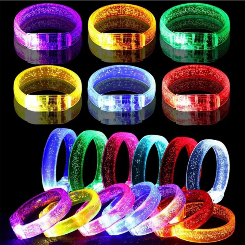 READY STOCK GELANG LED PARTY NEON BERCAHAYA / GELANG KONSER / GELANG NEON GLOW IN THE DARK