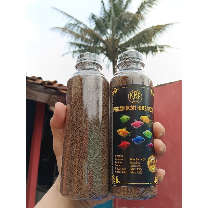 PAKAN PELET IKAN KRF G-W PREMIUM 150 GRAM PAKAN PELET IKAN HIAS KECIL
