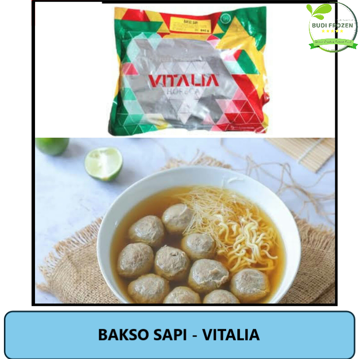 

BAKSO SAPI / BAKSO SAPI FROZEN (640 GR / 270 GR) - VITALIA