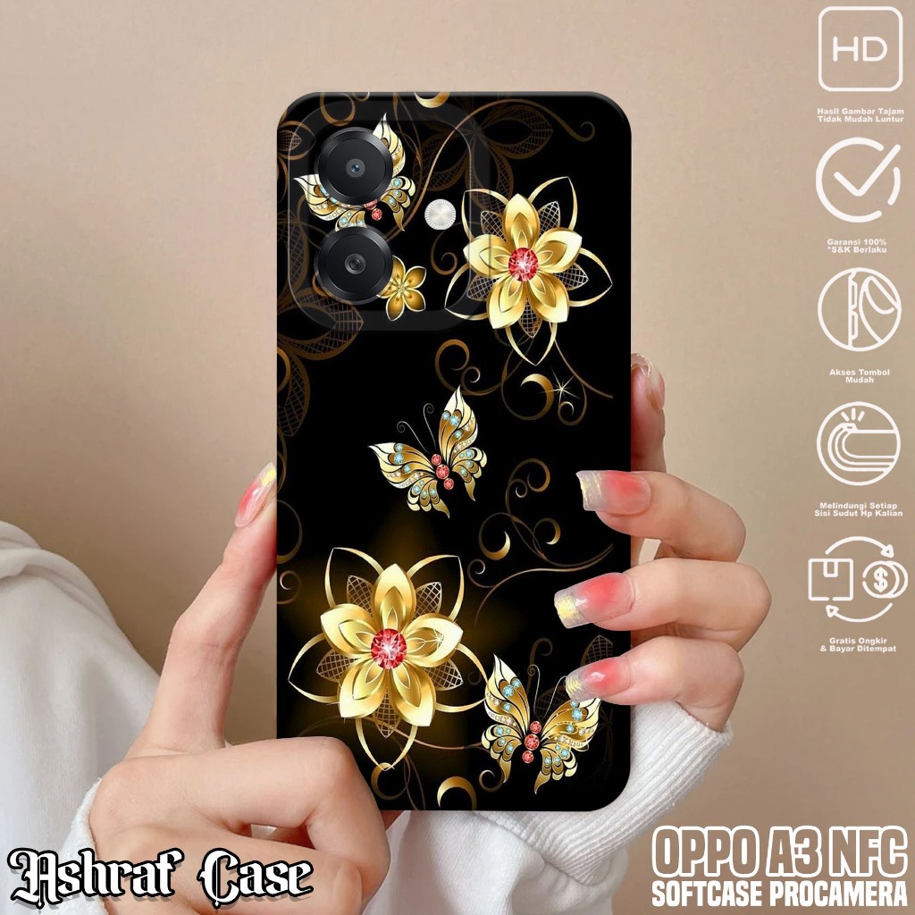 Case Oppo A3 NFC - Softcase Hp Oppo A3 NFC ( KP ) Silikon Oppo A3 NFC - Casing Hp Oppo A3 NFC - Kesi