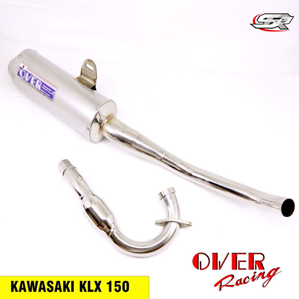 KNALPOT OVER RACING KAWASAKI KLX150 KLX 150 FULLSYSTEM