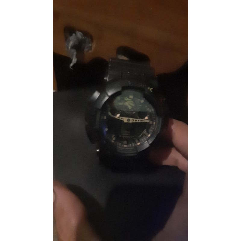 gshock ga 100cf -1A9DR