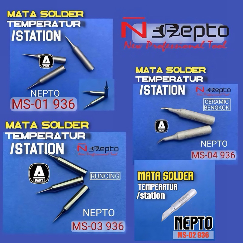 MATA SOLDER TEMPERATUR / STATION NEPTO ORIGINAL