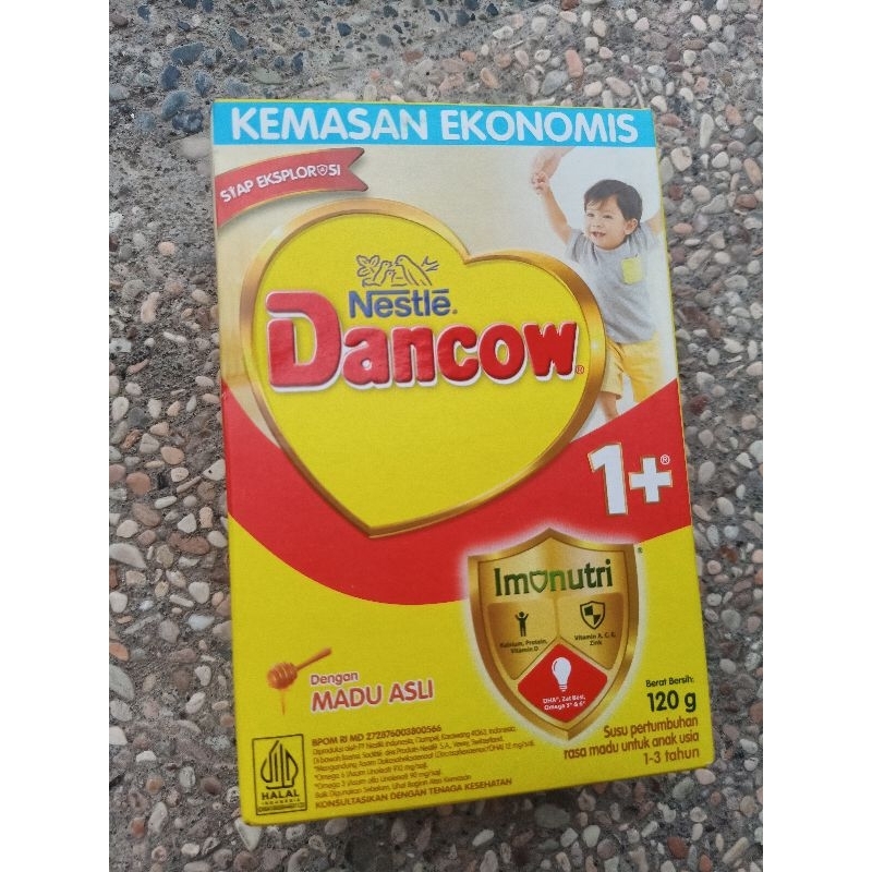 

Dancow 1+ 120 gram rasa madu & vanila