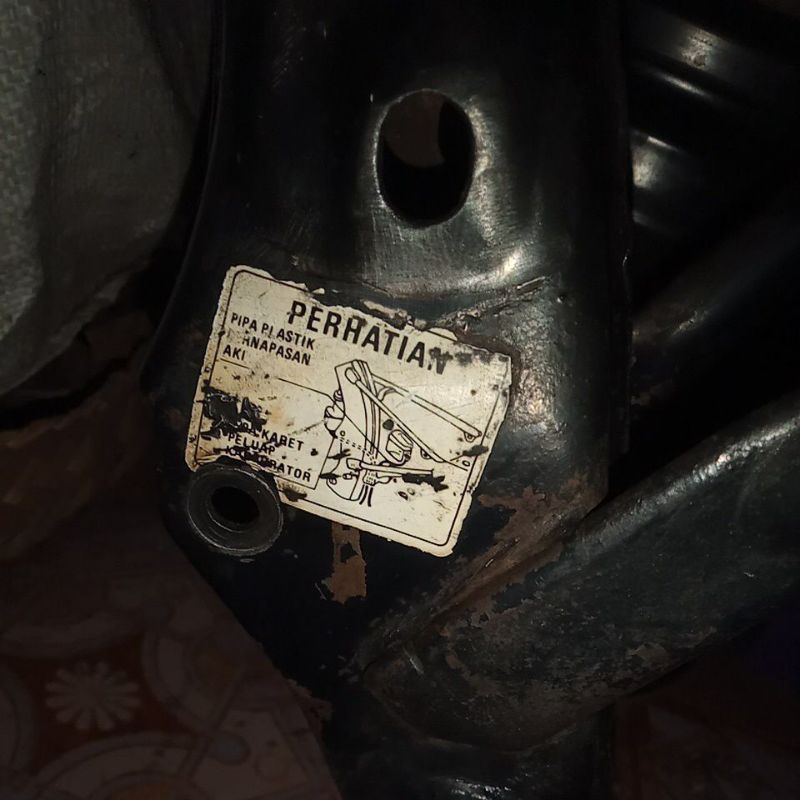 rangka gl100 balung gede cat ori