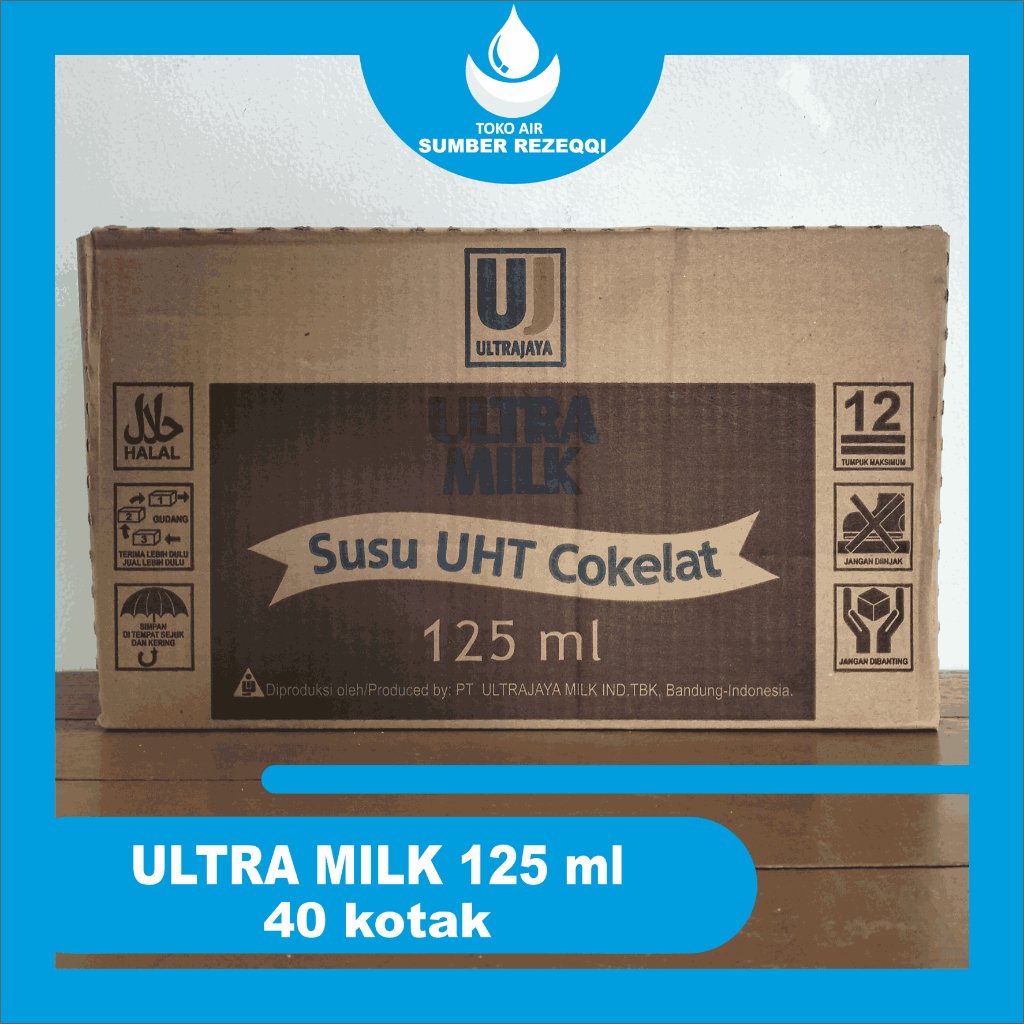 ULTRA MILK 125 ml (40 KOTAK) MINUMAN SUSU