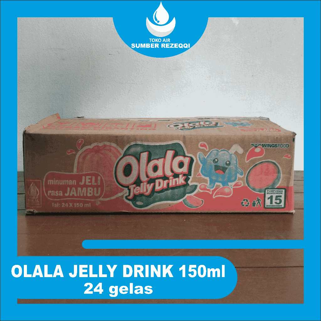 

OLALA JELLY DRINK 150 ml (24 GELAS) MINUMA