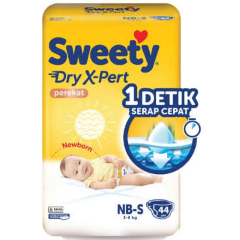 Popok Bayi Sweety NBS 44