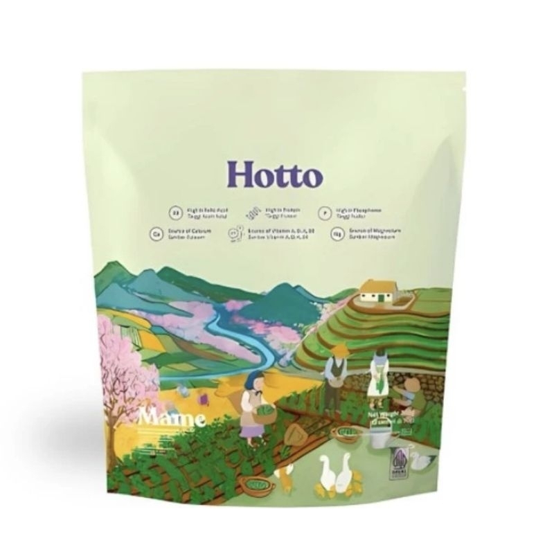 

HOTTO MAME 1POUCH ISI 12 SACHET KEMASAN 30GR