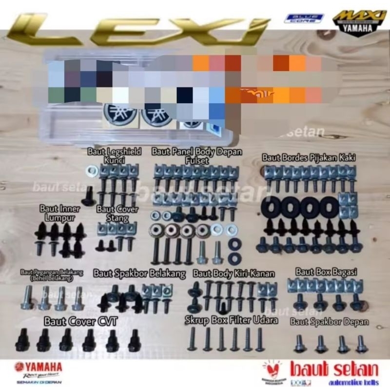 Baut Fullbody Yamaha Lexi Series 2018-2022 Lexi-GDS125-I
