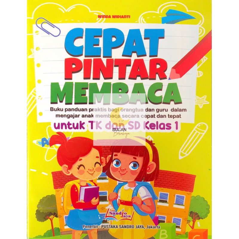 Buku Anak Cepat Pintar Membaca Untuk TK dan SD Kelas 1