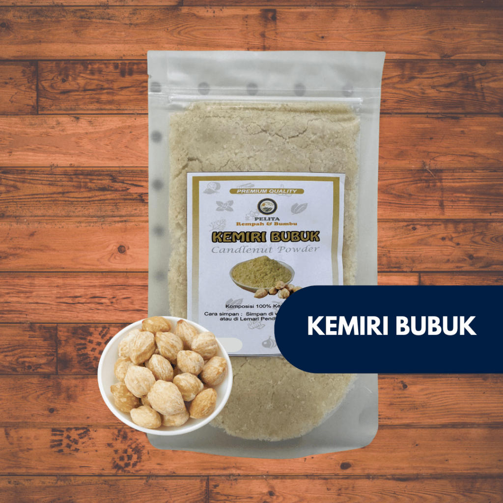 

Kemiri Bubuk 20gr / Candlenut Ground 20gram