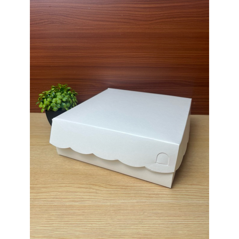 

Kardus Nasi Kotak Kue Donat Catering Renda R10K LAMINASI Dus Nasi - Box Catering