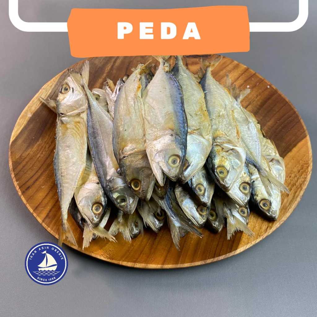 

Ikan Asin Gresik Ikan asin peda kembung rasa asin gurih berat 500gram