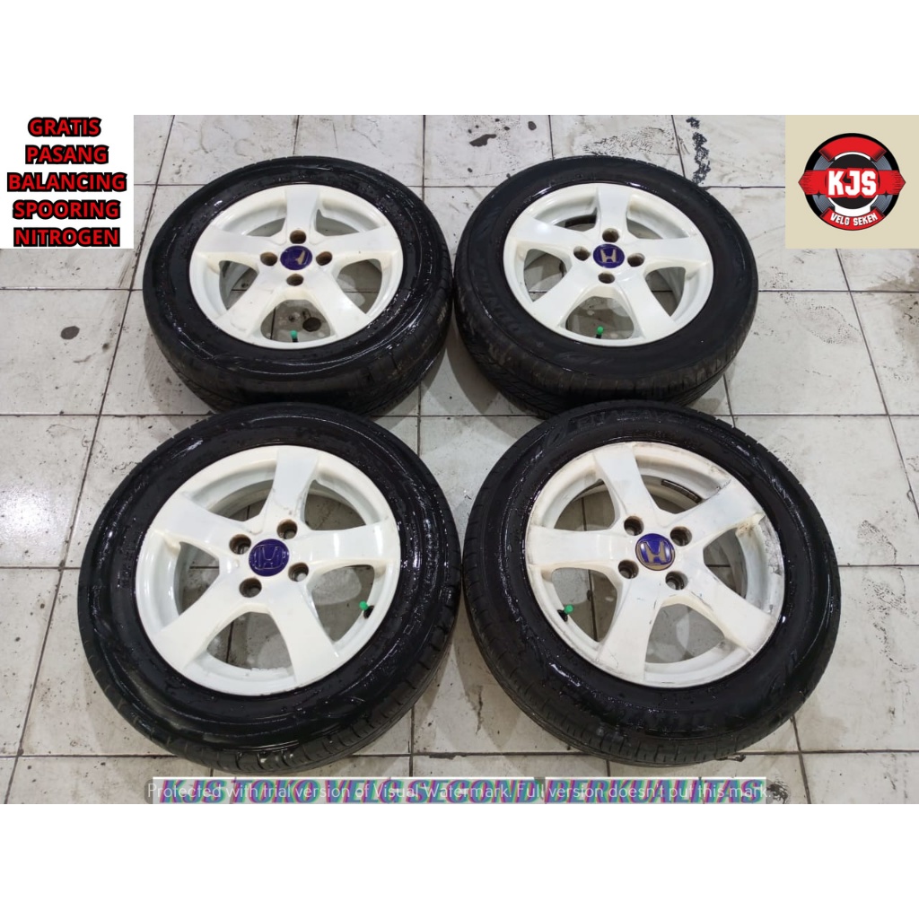 VELG RACING SECOND MODEL OEM HONDA JAZZ RING 14 PCD 4X100 COCOK BUAT MOBIL HONDA JAZZ SIGRA CALYA AG