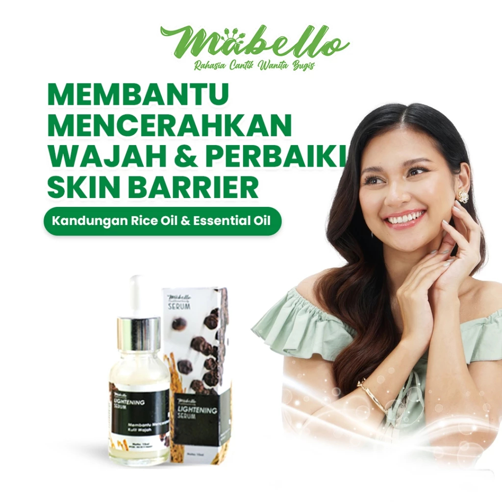 🩷 sallashop19 🩷 MABELLO Serum wajah, mengecilkan pori,mencerahkan, melembabkan, bpom