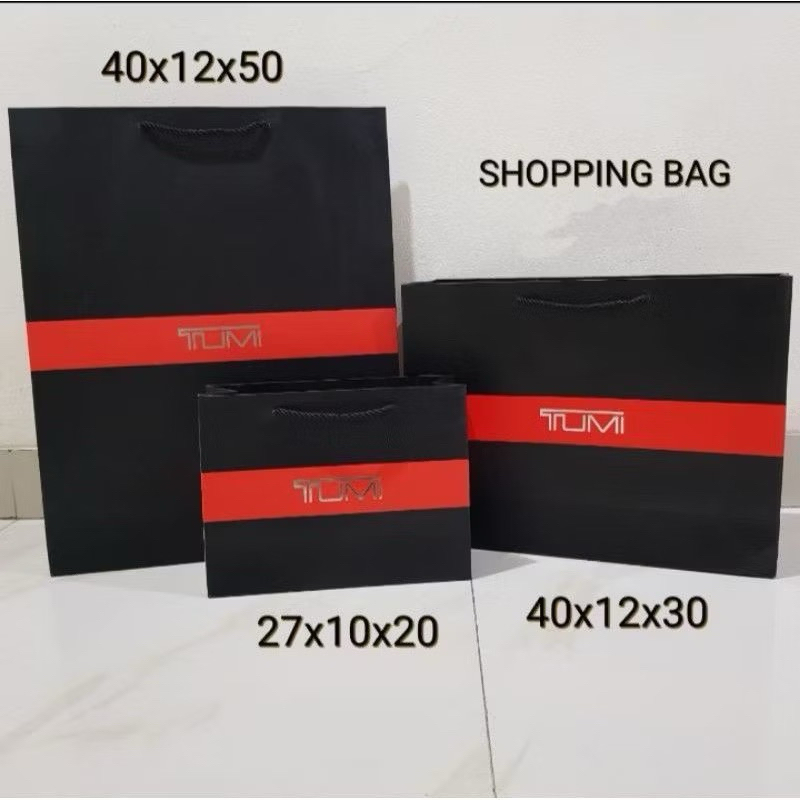 

Shopping bag t u m i paperbag import