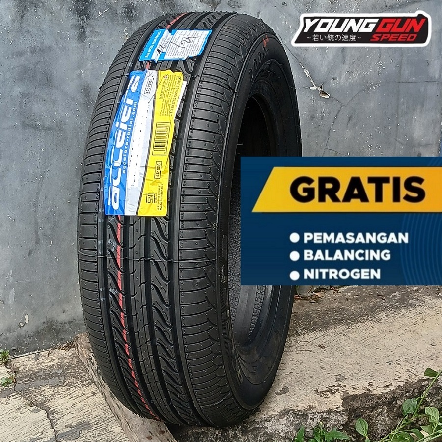 Ban Mobil Avanza Xenia Tubles 185 70 R14 Accelera Ecoplush Tubles 185/70 Ring 14