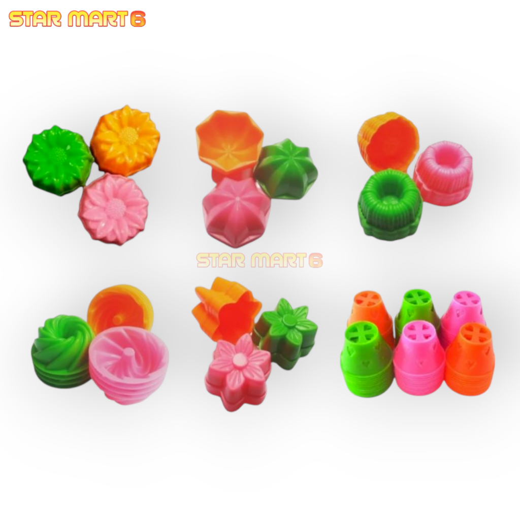 Cetakan Kue Putu Ayu Talam Teratai Belimbing / Cetakan Plastik Bolu kukus Twister Matahari