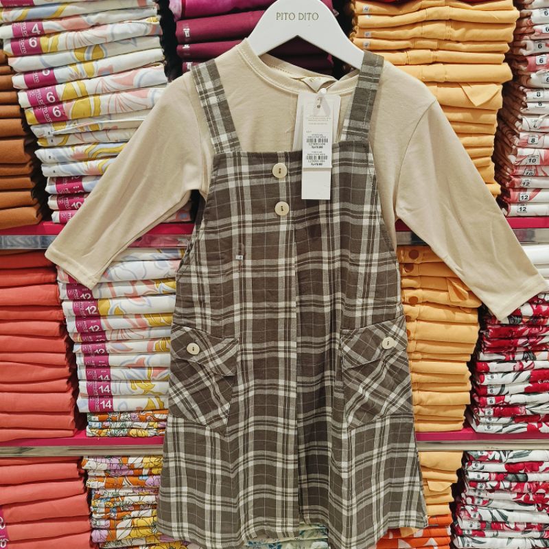 PITO DITO GIRLS - OVERALL ANAK PEREMPUAN PROMO