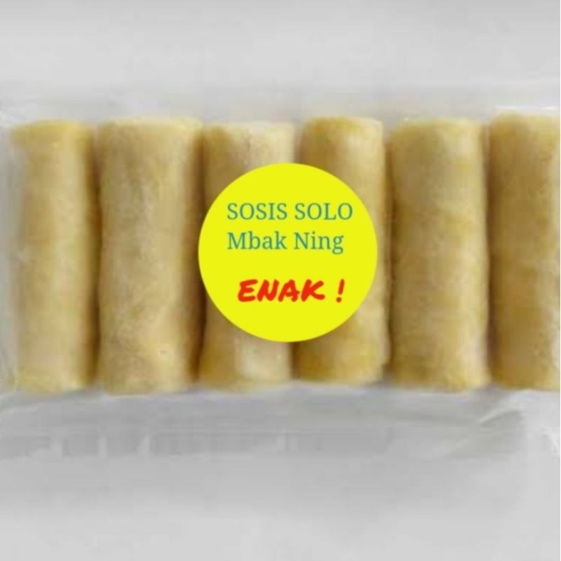 

SOSIS SOLO Homemade / Fresh / Enak / Murah Jabodetabek / No Pengawet Pewarna / Juara / Frozen Food