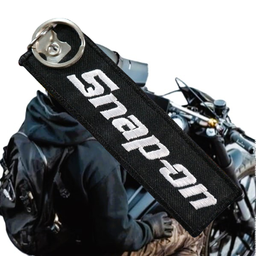 Gantungan Kunci Bordir Snap On