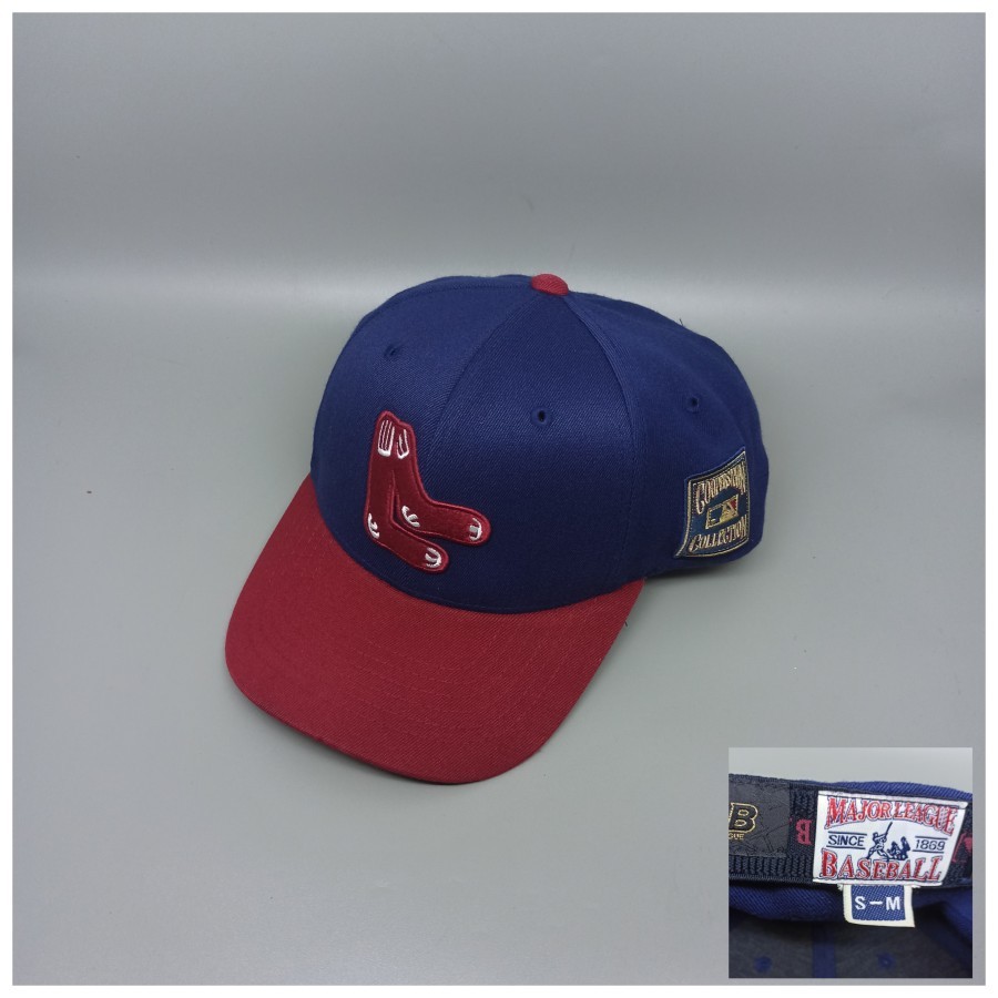 Topi MLB Boston Redsox Cap Logo Second Preloved Original 593