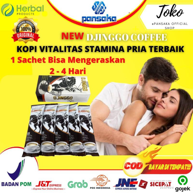 Djinggo Coffe-Kopi vitalitas pria kuat dan tahan Lama ORI BPOM
