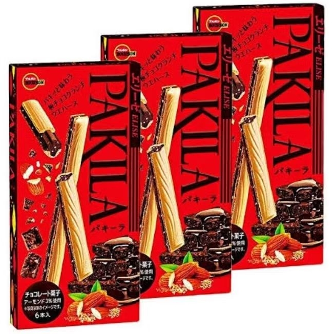 

Bourbon Elise Pakila Chocolate Almond Crunch - Krim Cokelatdan Almond