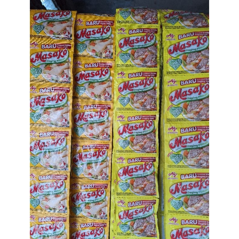 

24 Sachet Masako bumbu kaldu 2 renteng