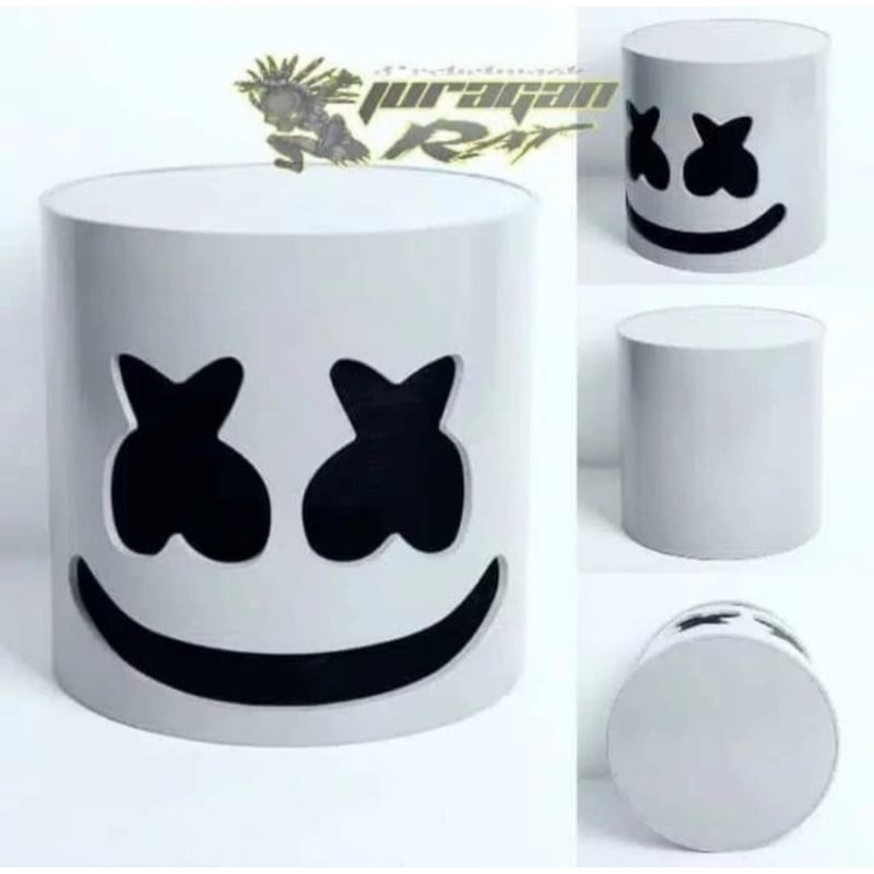 TOPENG DJ MARSHMELLO - MARSHMELLO HELMET