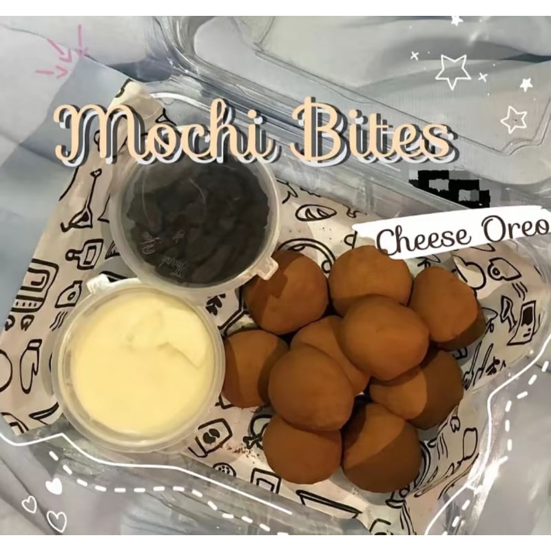 

Mochi bites choco cheese