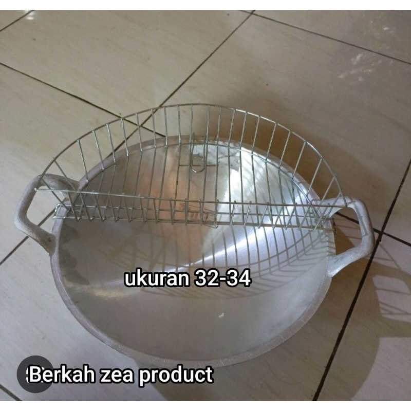 Peniris gorengan/peniris minyak/peniris diwajan/kuali.
