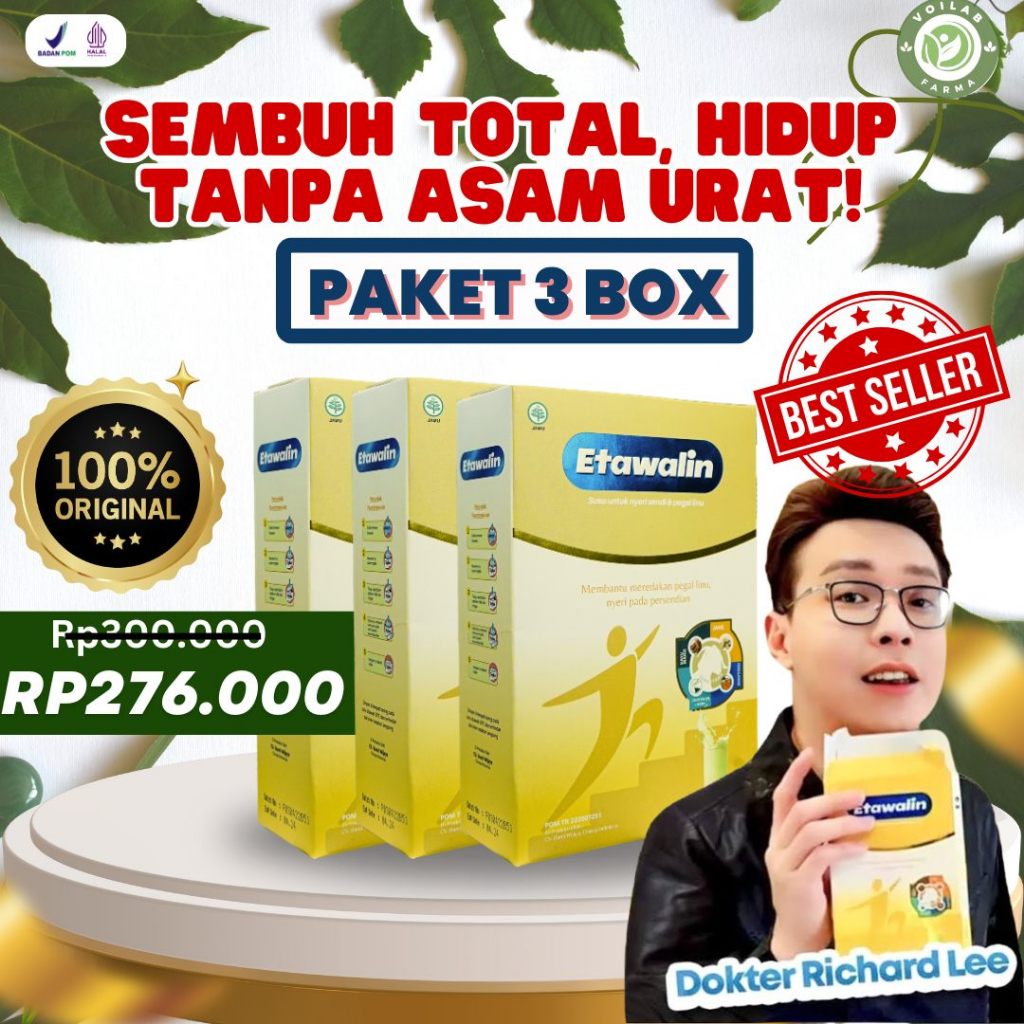

Etawalin Susu Kambing Etawa Original 100% Paket 3 Box - Solusi Masalah Nyeri Sendi dan Tulang Sembuh Total