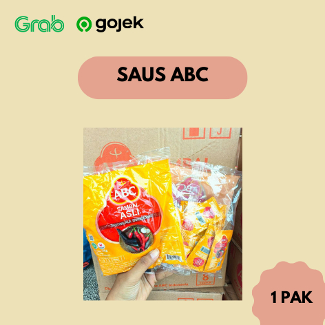 

ABC Sambal Asli / Saus Sambal Asli ABC 8 Gram - 22 Pcs (1 Pak)