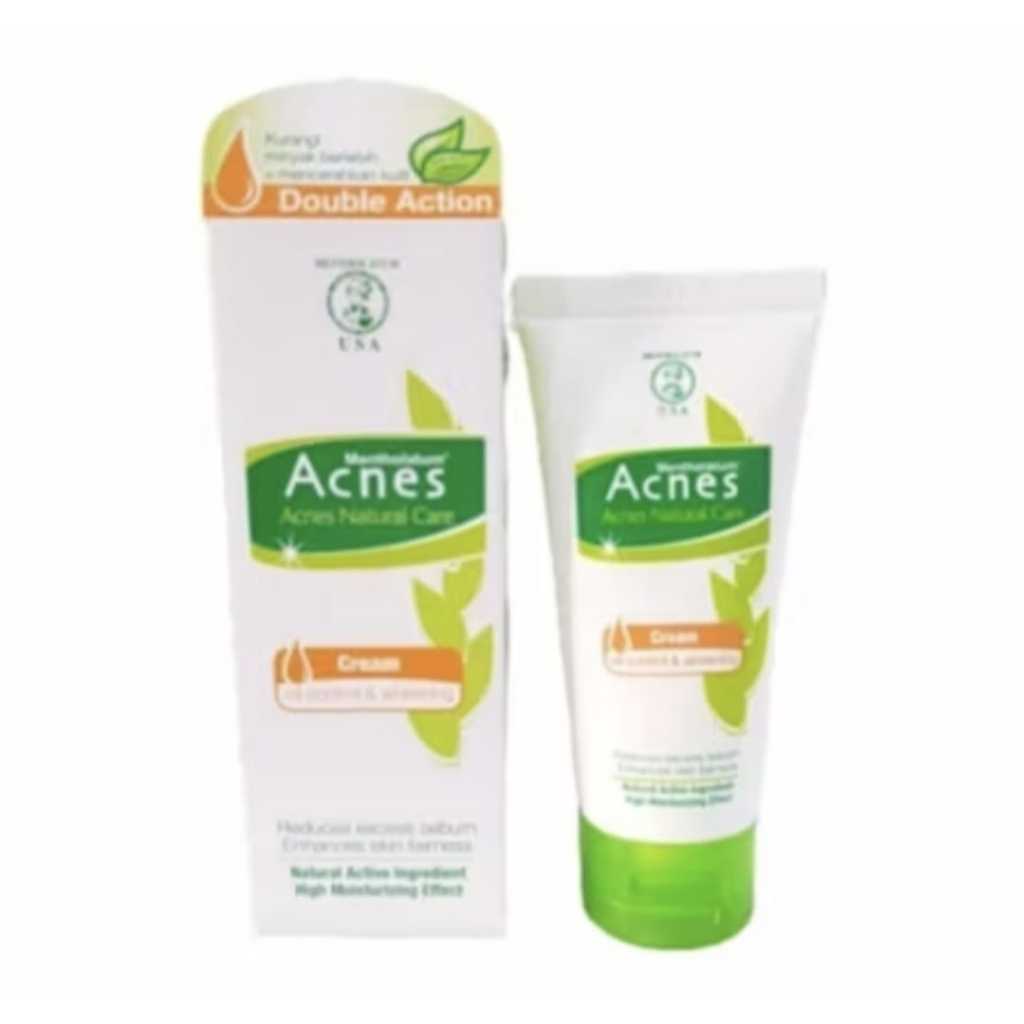 [40gr] Acnes Natural Care Cream | Pelembab Wajah