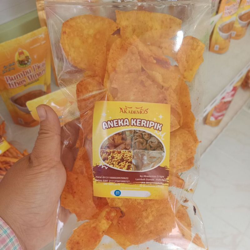 

Keripik Talas Balado 125gr