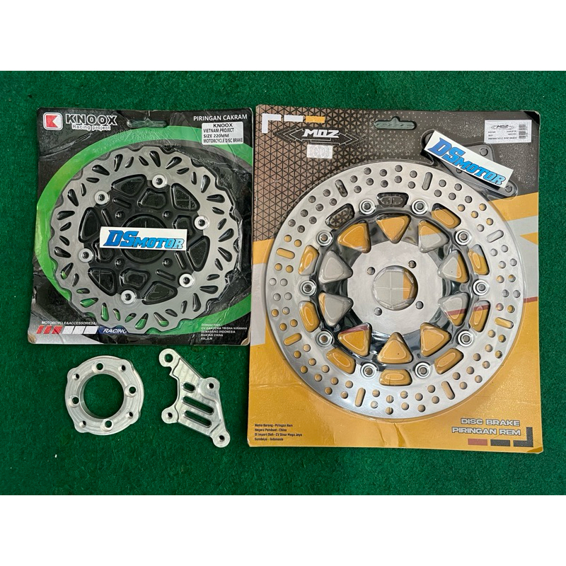 disc piringan cakram MOZ depan belakang PNP untuk satria 2tak hiu lumba 2T satria2tak satriahiu satr