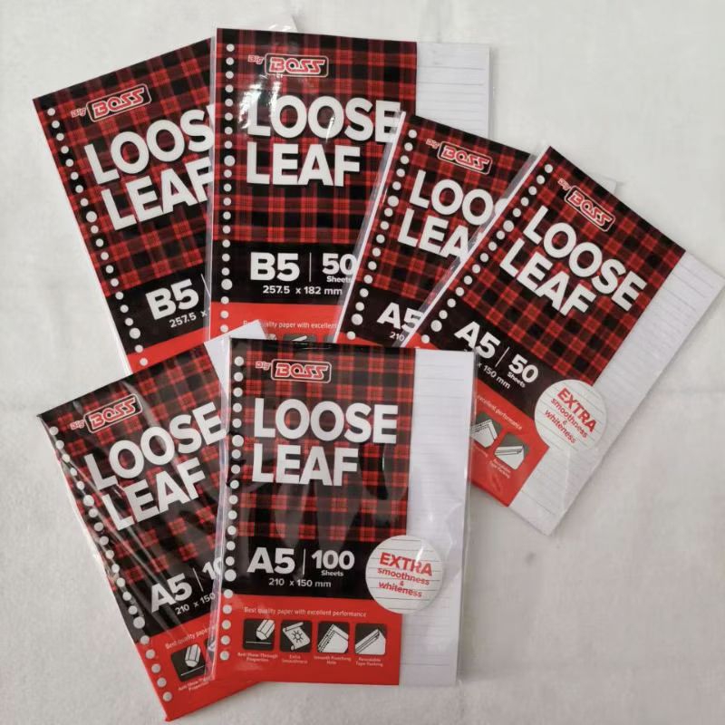 

Kertas Isi Binder Loose Leaf A5 B5