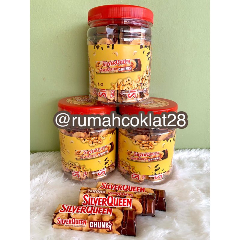 

SilverQueen Chunky bar 30gr - Toples isi 12pcs