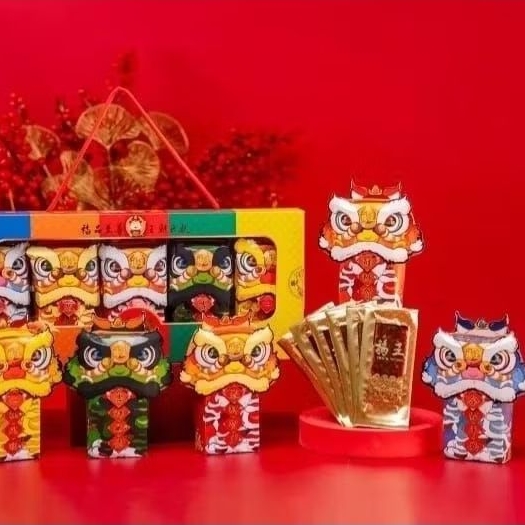 

BATAM SHOPPING MALL FUWANG MINI SET BAK KUA HOCK WONG / BAKKUA PAKET 5MINI KOTAK CHAISEN / LION / BAK KWA IMLEK CNY / ROASTER BAK KWA HONEY