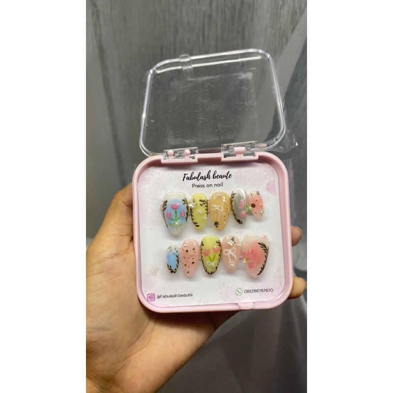 press on nail fairy