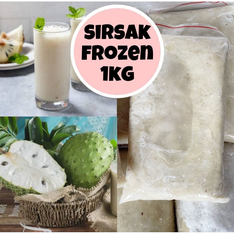 

sirsak frozen | sirsak beku tanpa biji 1kg