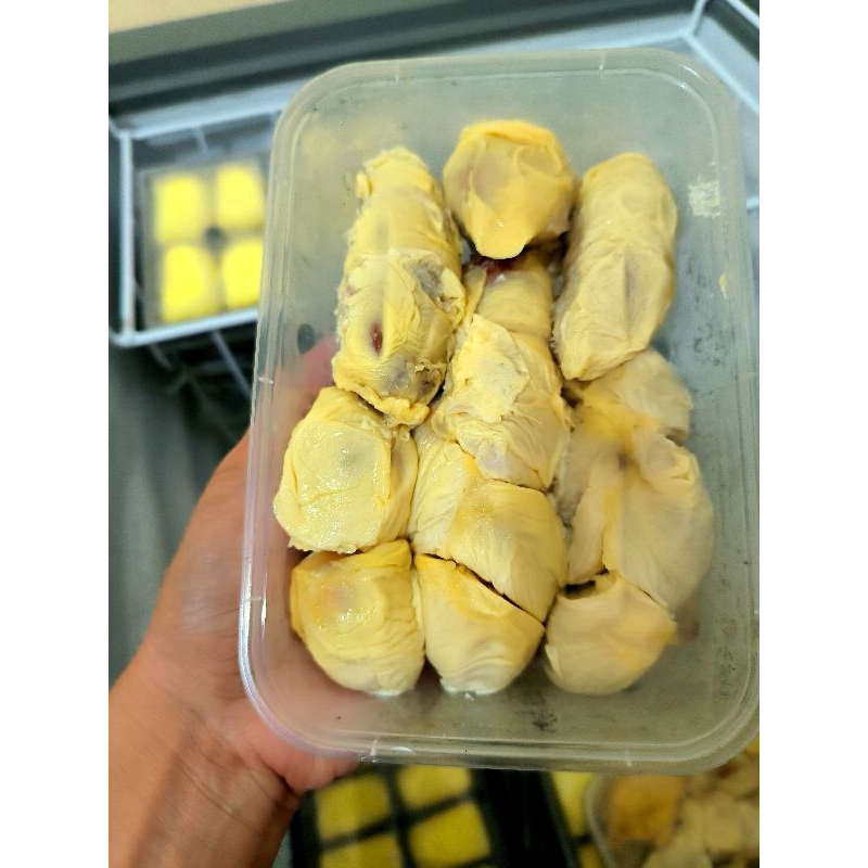 

durian Medan kupas