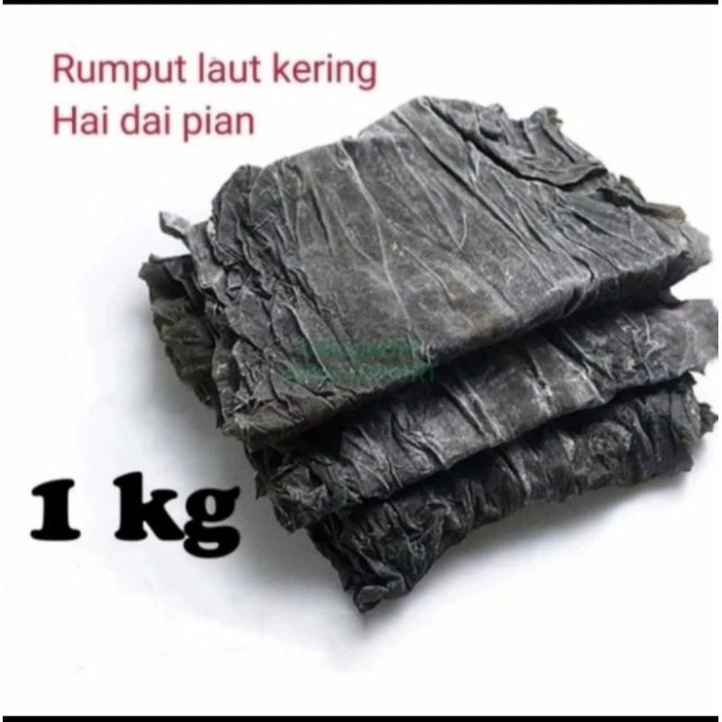 

Hai tai Phi Konbu Kombu Dried Kelp 1kg Rumput Laut Kering