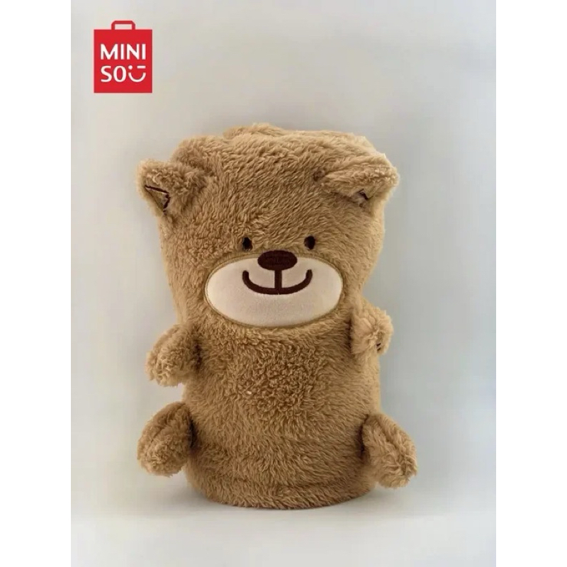 Miniso Animal Blanket / Panda Shiba inu selimut