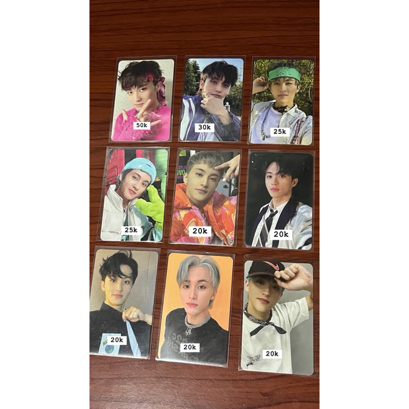 pc photocard mark lee nct