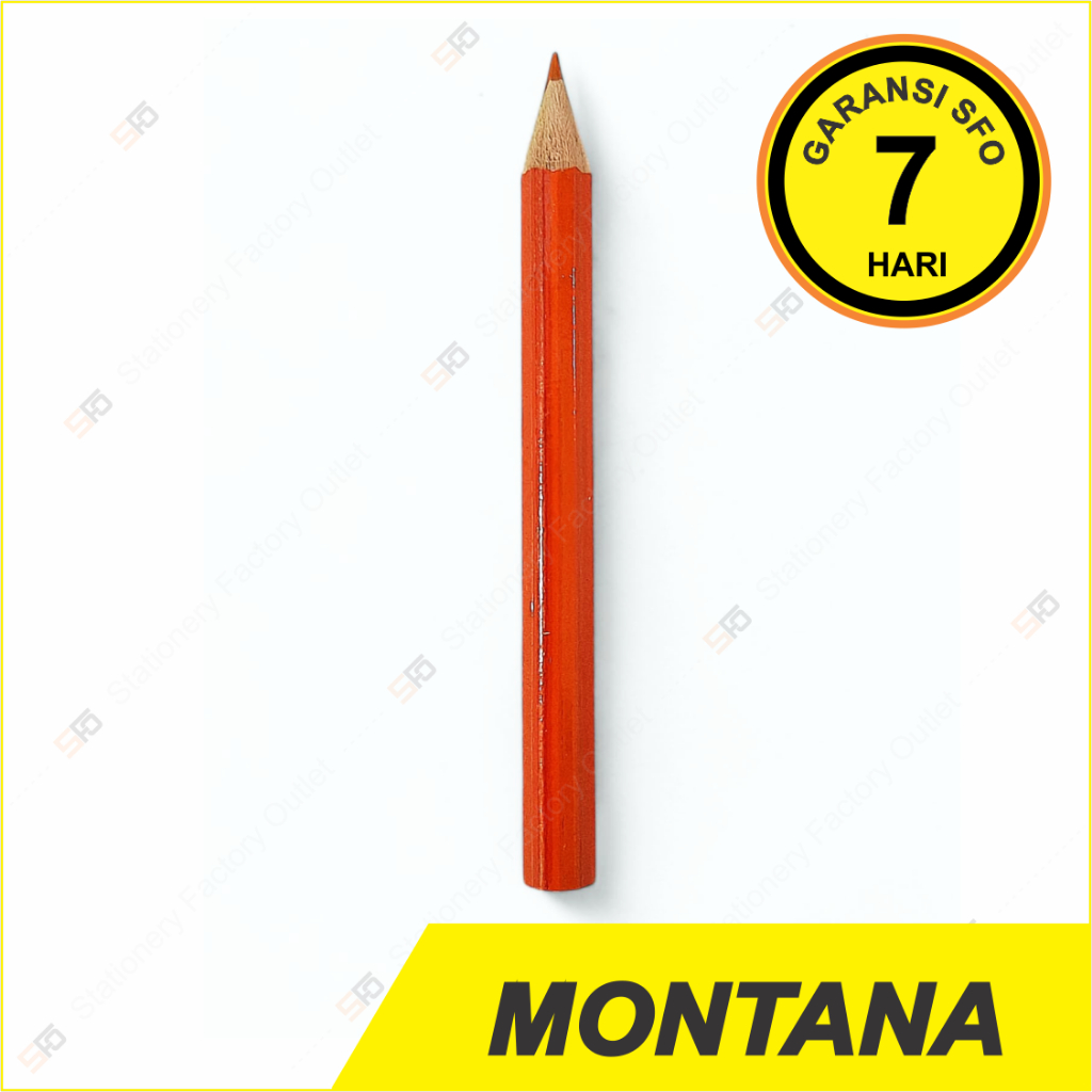 

Pensil Warna Montana Mini Satuan - Orange