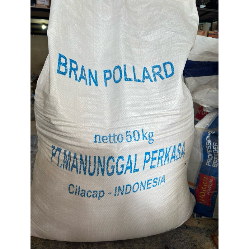 POLLAR BRAN Pakan Ternak Ayam, Sapi, Kambing, Kuda, unggas komboran pakan ternak