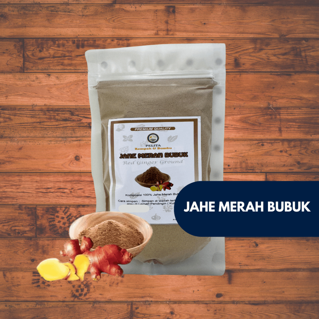

Jahe Merah Bubuk 50gr / Red Ginger Ground 50gram